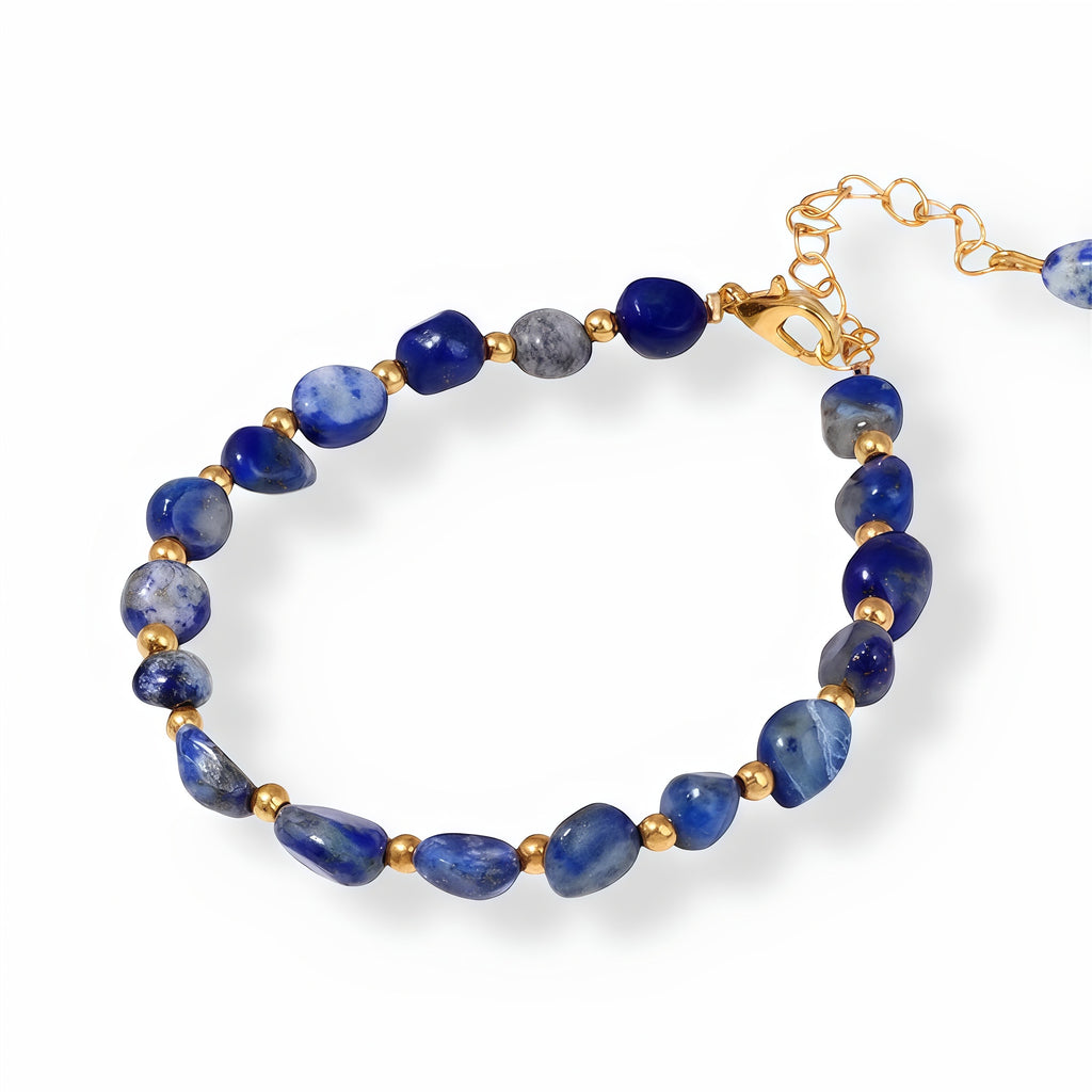 Azure Lapis Lazuli Bracelet