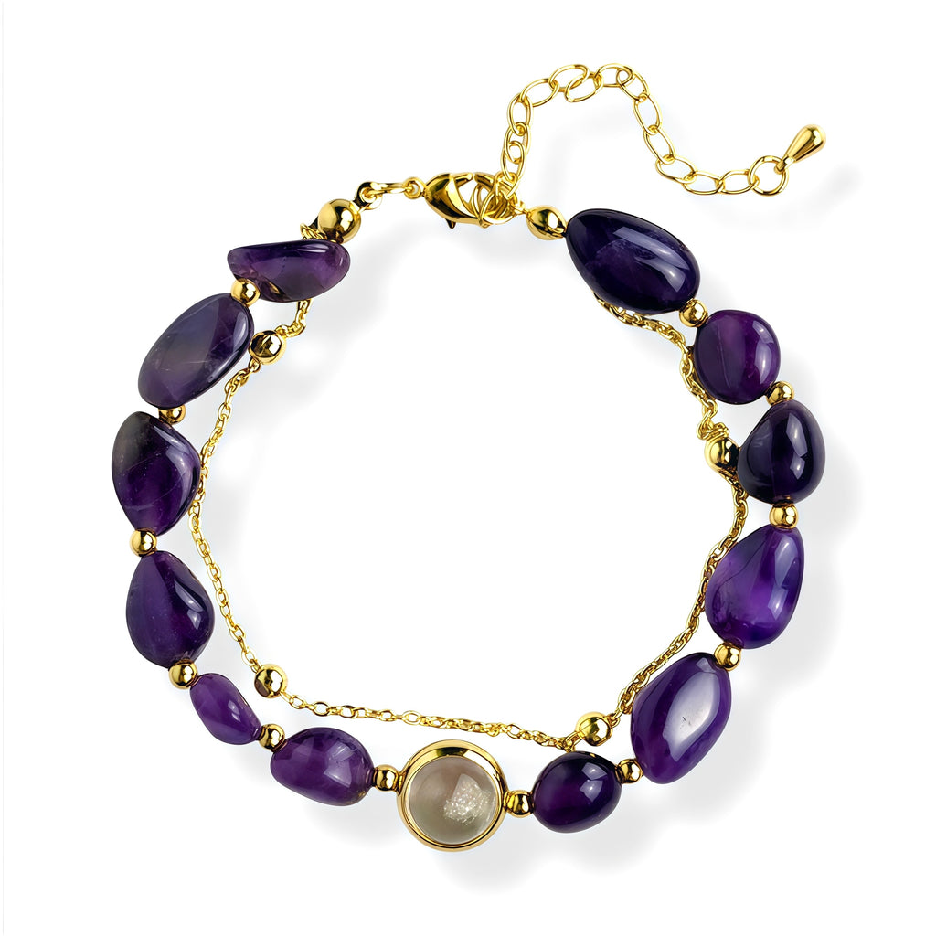 Amara Amethyst Bracelet