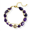 Amara Amethyst Bracelet