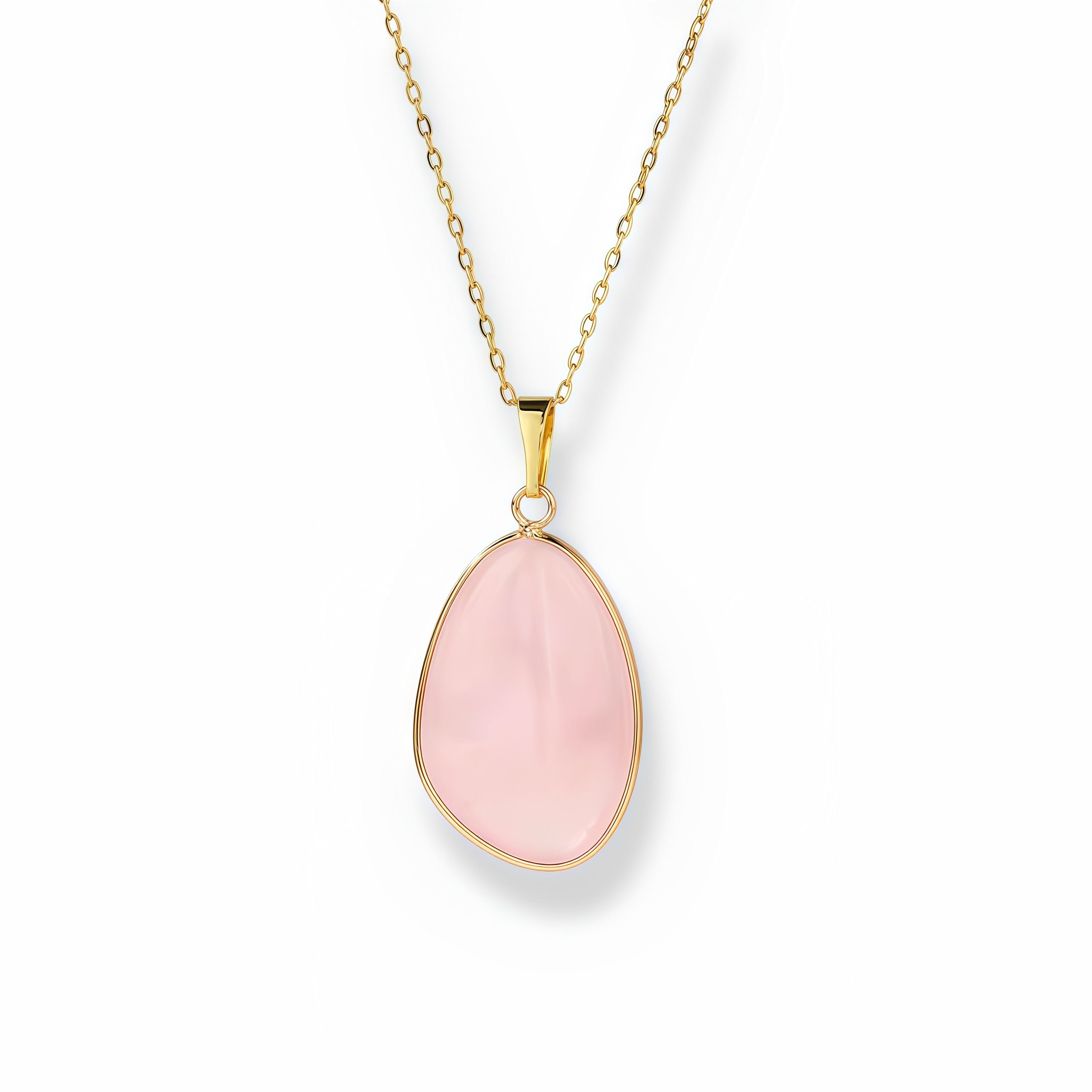 Blush Rose Quartz Necklace