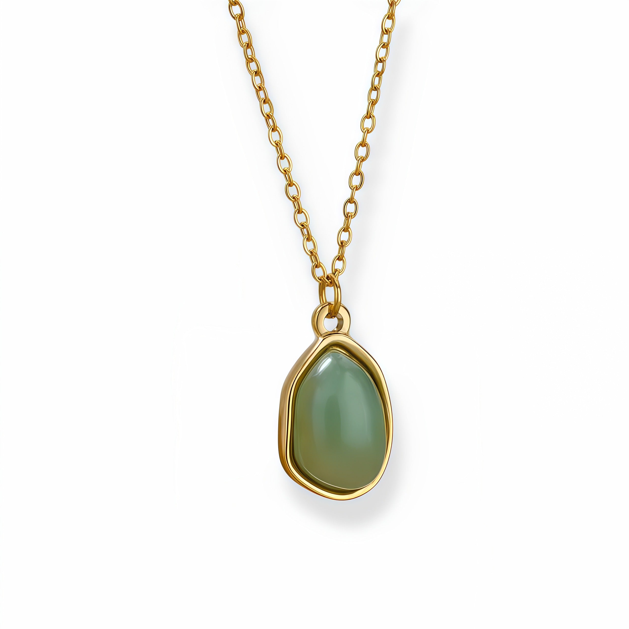 Jade Drop Necklace