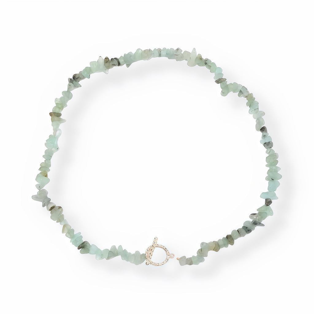 Luma Prehnite Necklace